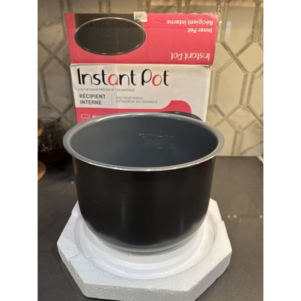 Instant Inner Pot 6-Quart Non-Stick Coating Interior Ceramic Coated And Trivet - Picture 2 of 9